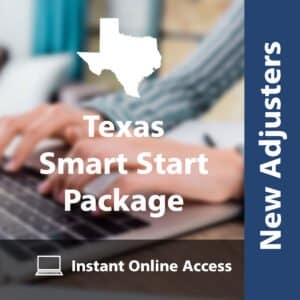 Texas All Lines Adjuster License Package