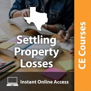 Settling Property Losses (3 CE Hrs)